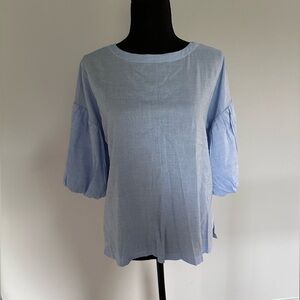 Loft puff sleeve blouse